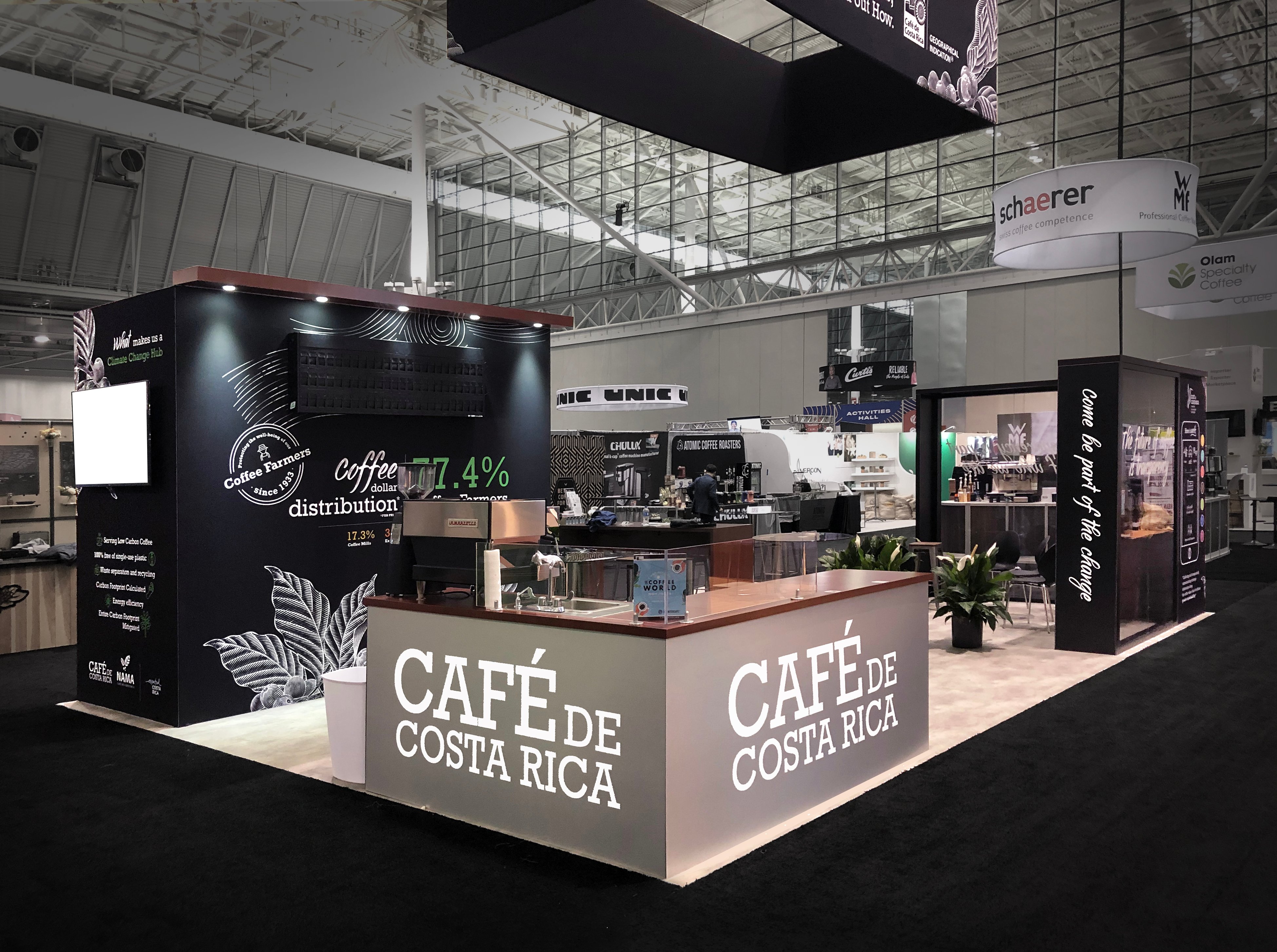 Image of Cafe De Costa Rica Trade Show booth