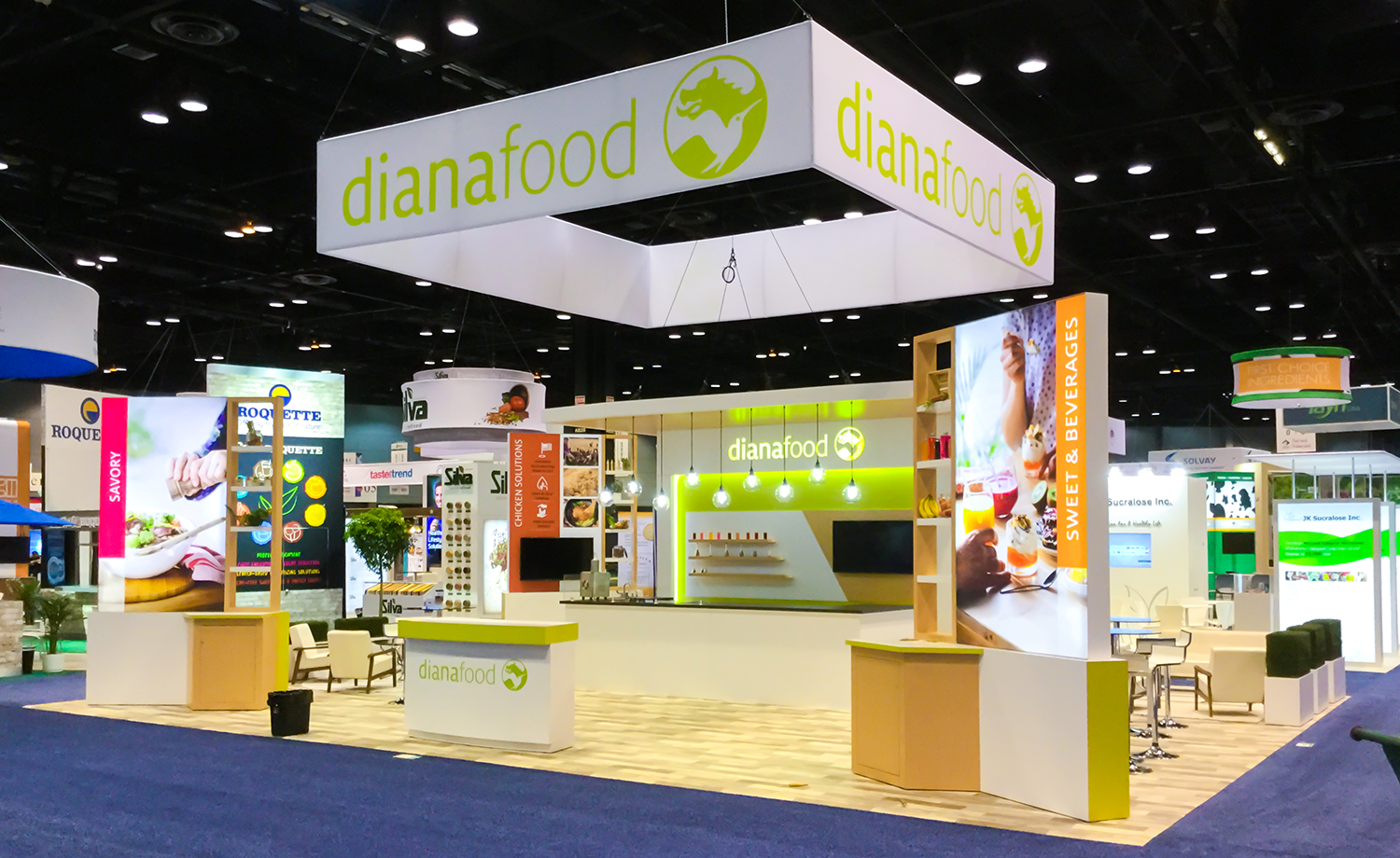 Diana Food Showfloor